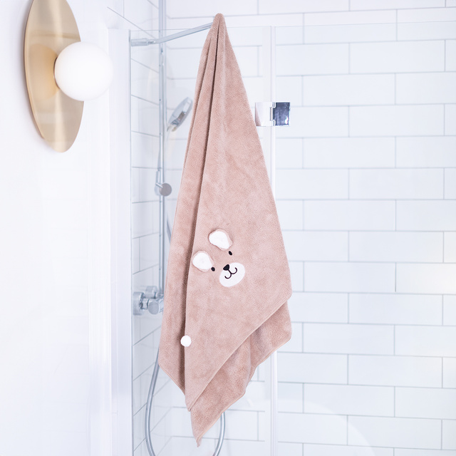 MOMO WAY 140x70 cm teddy bear bath towel