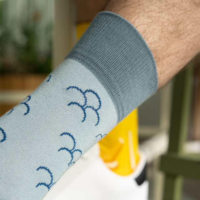 Soxo men's fish and chips socks for women