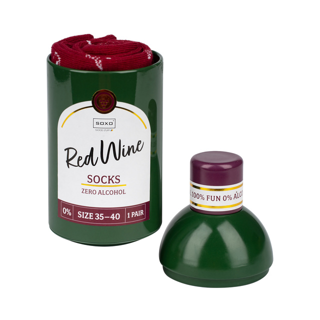 Skarpetki Red Wine w Butelce 