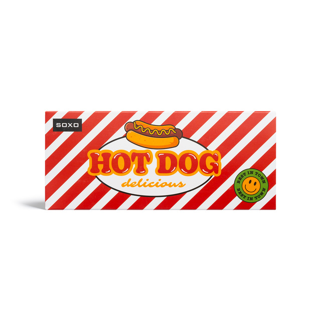 SOXO Hot Dog men's socks