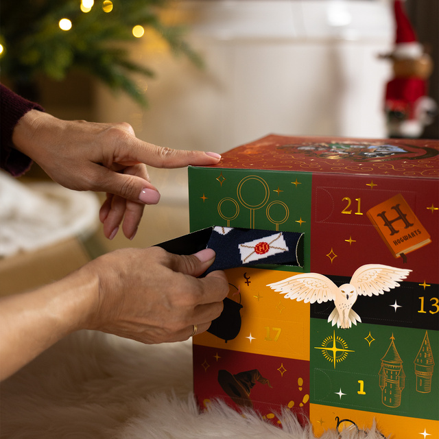 Advent Calendar with Socks Harry Potter 24-Pack