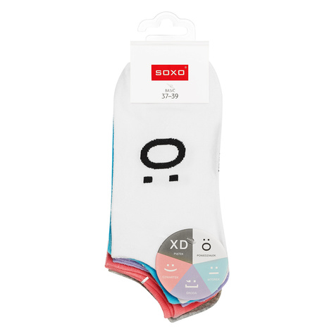 Set of 5x Classic colorfull  SOXO children's socks