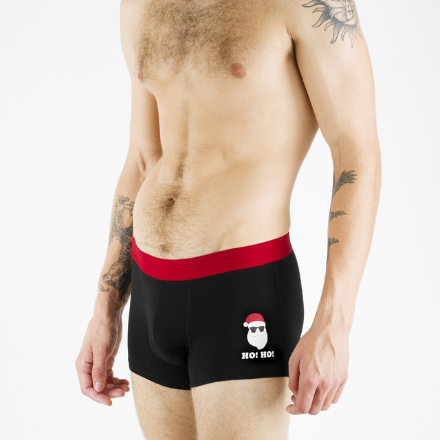 Soxo men's gift set | 2x Christmas Socks | 2x Christmas boxer shorts | gift for Santa Claus | for him | Fun set