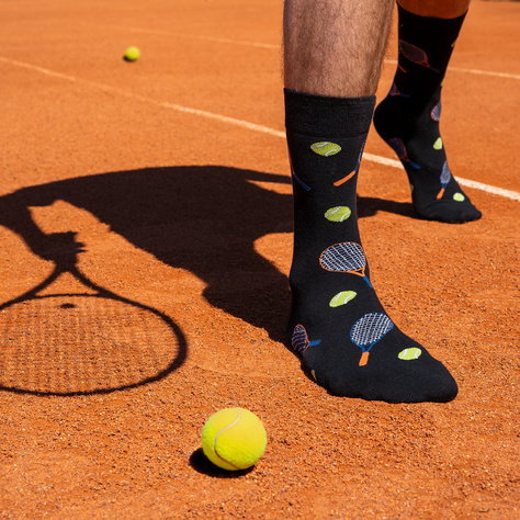 Men's colorful socks SOXO Tennis - 3 pairs 