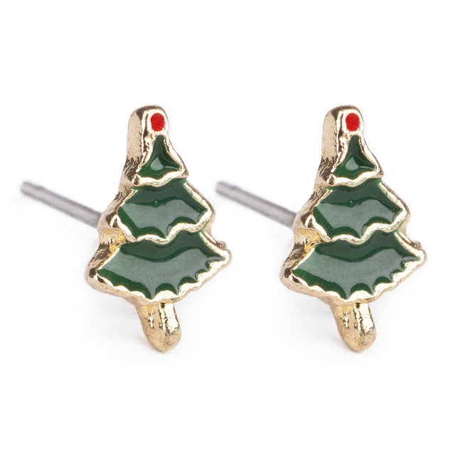 Earrings SOXO | set of Christmas tree earrings | Cookie Ludek | Christmas canes | gift idea for her | Christmas