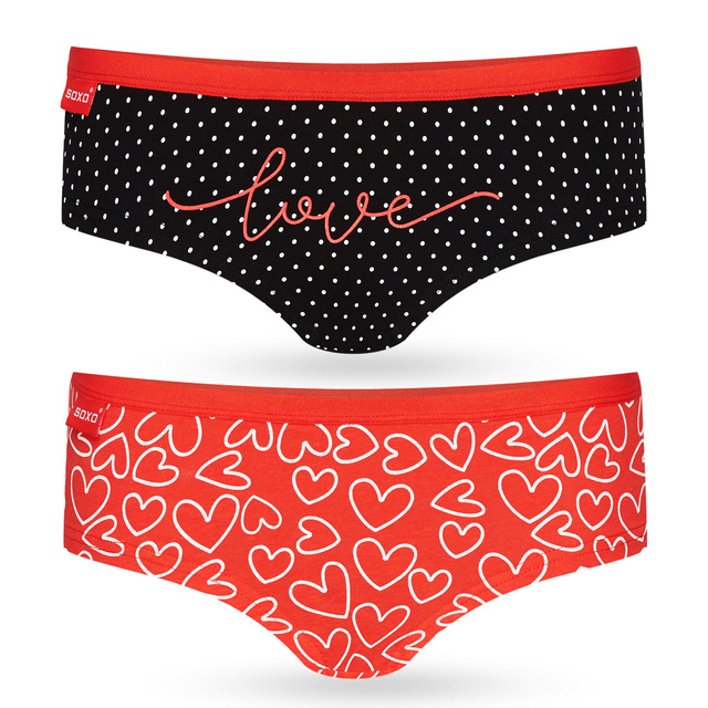 Majtki Damskie Serca 2-pak