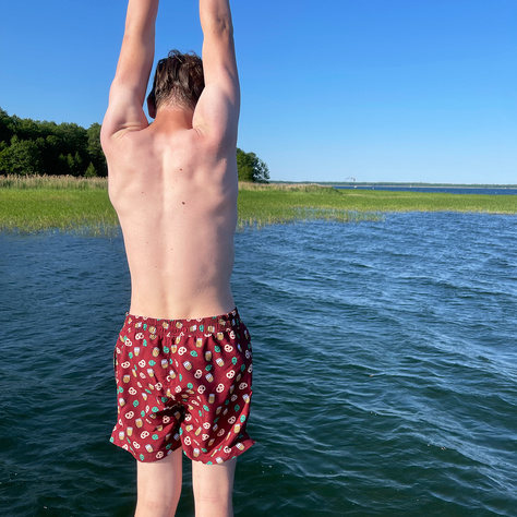 Men's swimming trunks | beer