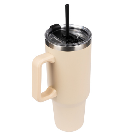 Momo Way 1200ml thermal mug beige