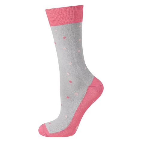 Colorful SOXO women's long socks with love inscriptions, made of cotton