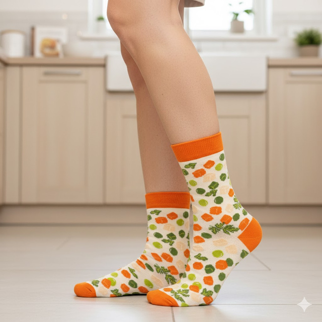 Skarpetki Sałatka Jarzynowa w Słoiku