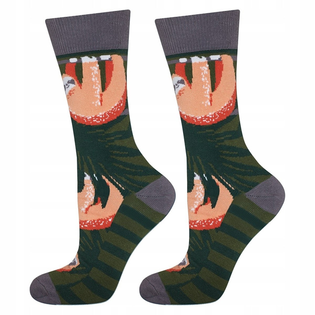 Set of 4x SOXO GOOD STUFF men's socks in a pizza box