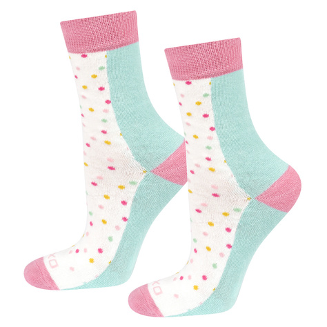 Set of 2x SOXO Women's Socks | Ice cream in a box | Donut | Perfect gift idea 