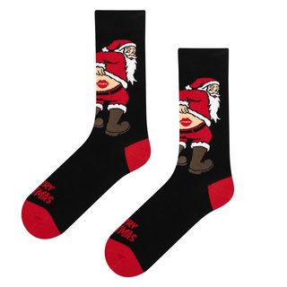Naughty Santa Claus Bum Socks
