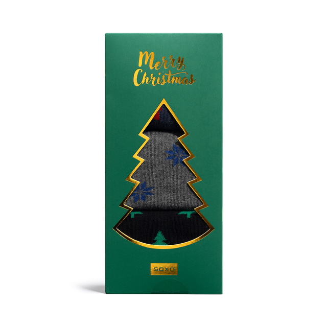Men's SOXO Christmas Socks - 3 Pairs