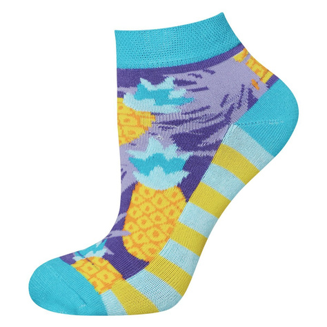 Colorful women's socks SOXO pineapple