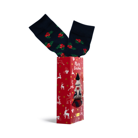 Women's SOXO Christmas Patterned Socks in a Package - 3 Pairs