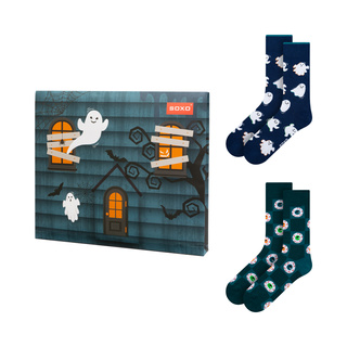 Men's socks SOXO ghost and eyes