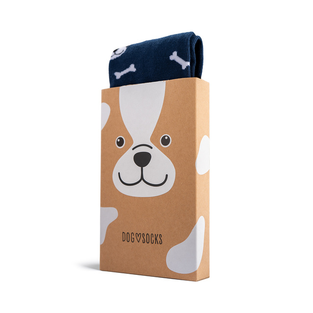 Women's Socks | Men's SOXO | Dog in a box | perfect gift idea | Unisex