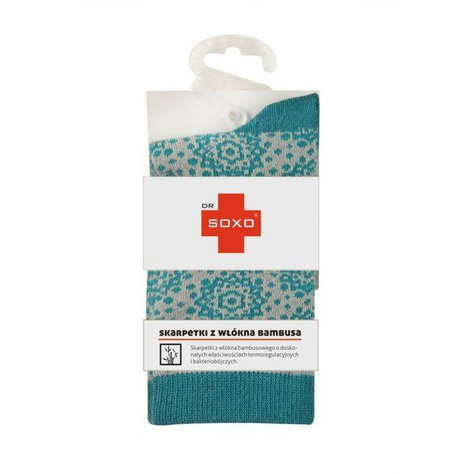 DR SOXO Women's bamboo socks in pretty paterns