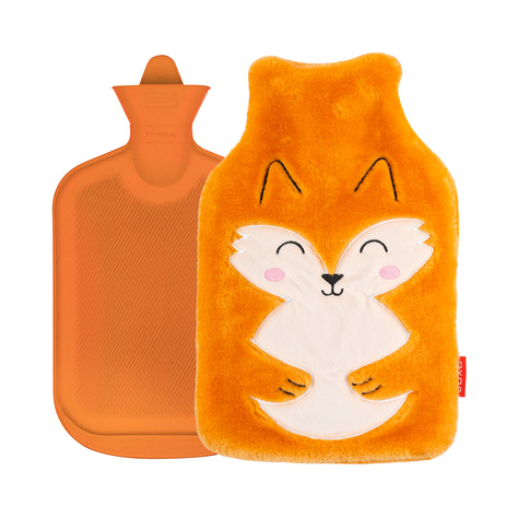 Hot water bottle fox SOXO orange 1.8 L