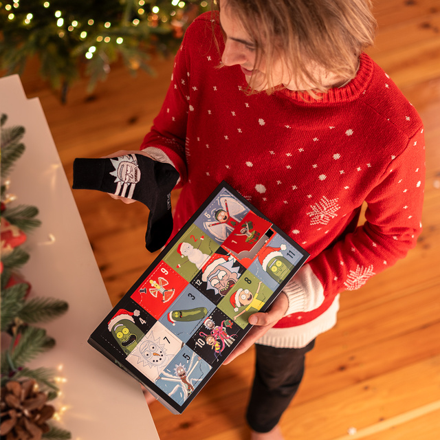 Gift Set with Socks Rick and Morty 6-Pack