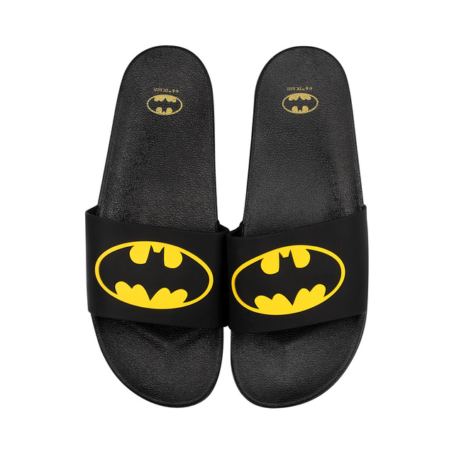 Klapki Plażowe Premium Damskie Męskie SOXO BATMAN | Idealne na Lato Wakacje i na Basen | Gumowe