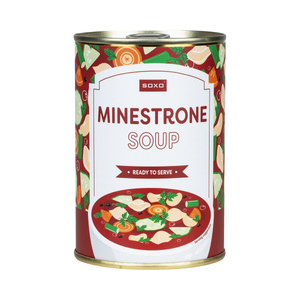 Men's Socks | Women's SOXO GOOD STUFF minestrone soup in a can | colorful | funny | gift idea for her | for Him Unisex