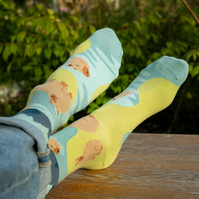 SOXO Women's Men's Capybara Bath Socks - 2