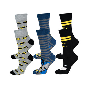 Set of 3x SOXO GOOD STUFF Batman DC Comics socks