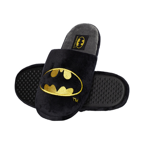 BATMAN DC Comics men's SOXO slippers with a hard TPR sole