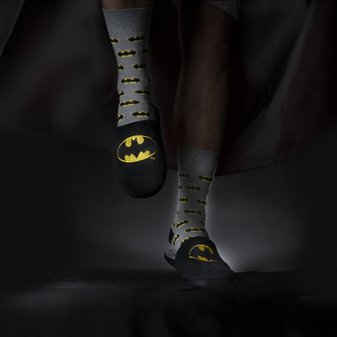 Colorful men's socks SOXO GOOD STUFF Batman DC Comics