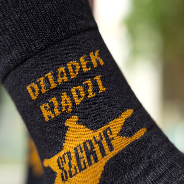 Grandpa Is in Charge Socks