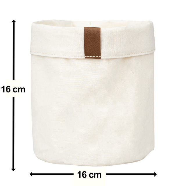 Bathroom Baskets Beige 3-Pack