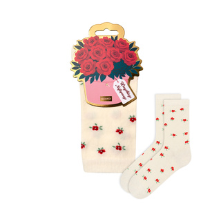 Best Wishes Roses Socks