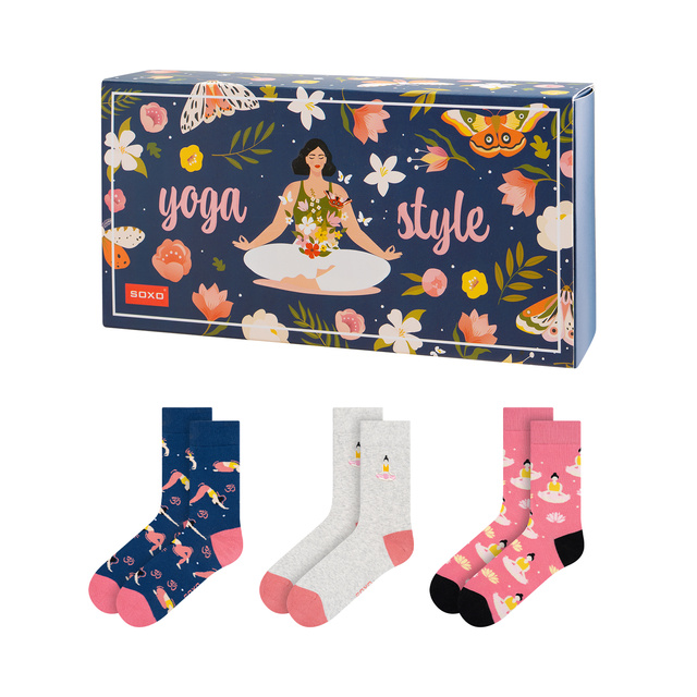 Yoga Socks 3-Pack