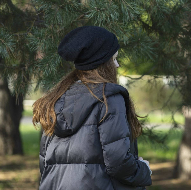 OUTLET Czapka czarna SOXO EMO