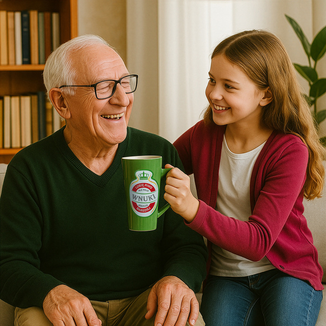A mug for Grandpa's Day I like beer, but a gift for grandchildren