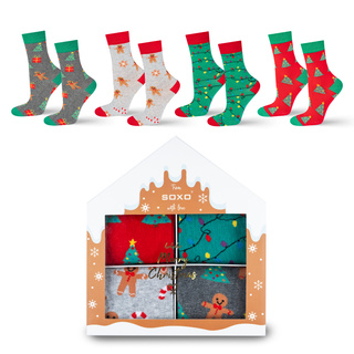 Christmas Socks 4-Pack