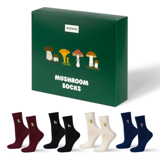 Mushroom Socks 4-Pack