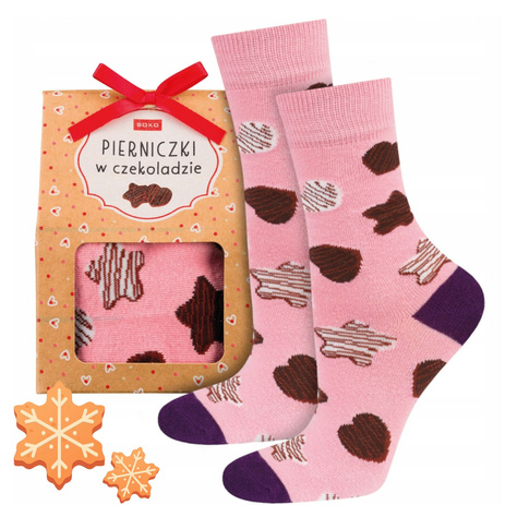 Women's socks SOXO  | gingerbread cookies | Christmas gift | Saint nicholas' day