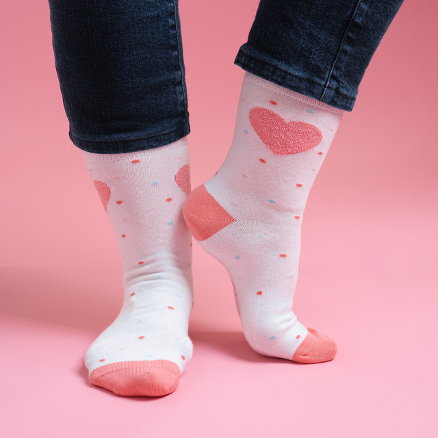 The Best Grandma Greeting Card Socks