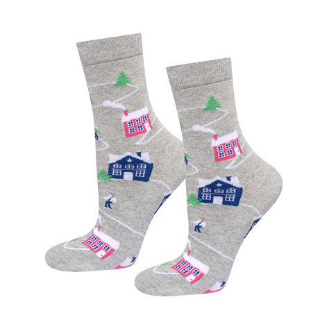 Women's Christmas Socks SOXO – 5 pairs