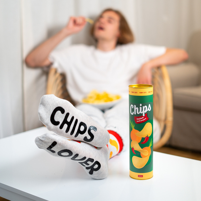 Chips Socks in a Tube 3-Pack