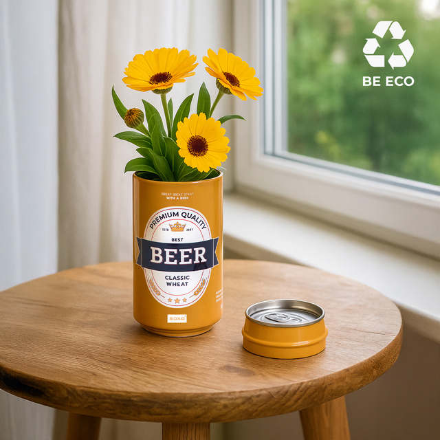 Beer Socks in a Can Classic Wheat