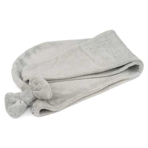  MOMO WAY gray bath turban | towel