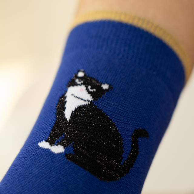 Cat Socks 3-Pack