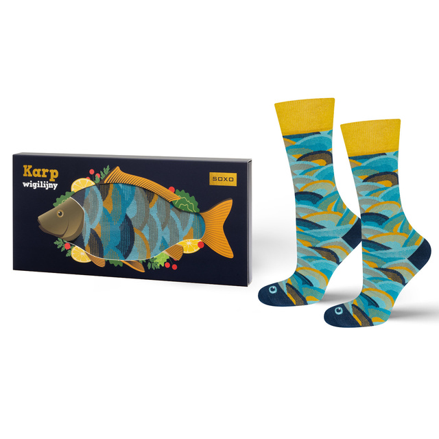 Christmas Carp Socks