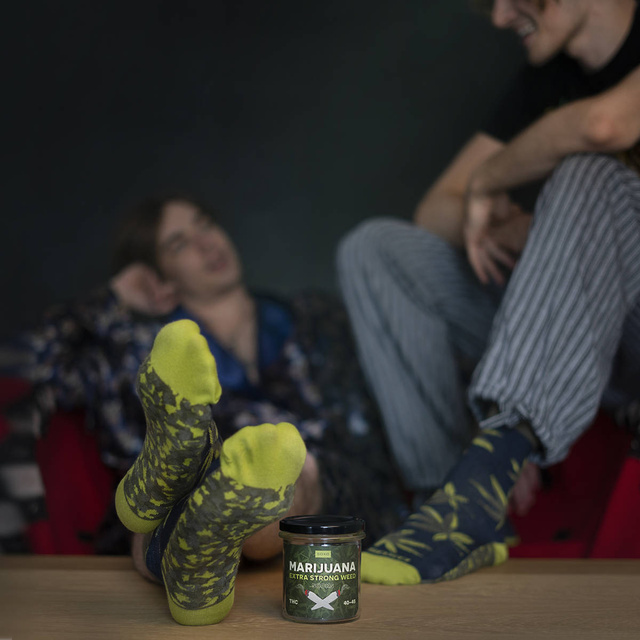 Green Socks in a Jar