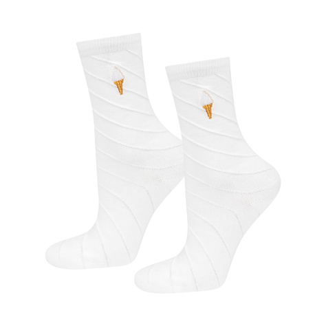 SOXO ice cream cone women's socks - 2 Pairs