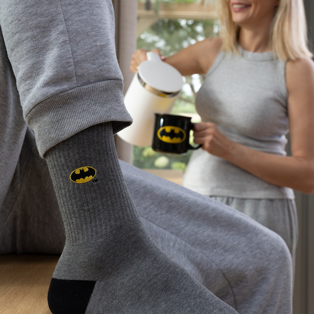 Set Batman Socks + Mug + Keychain